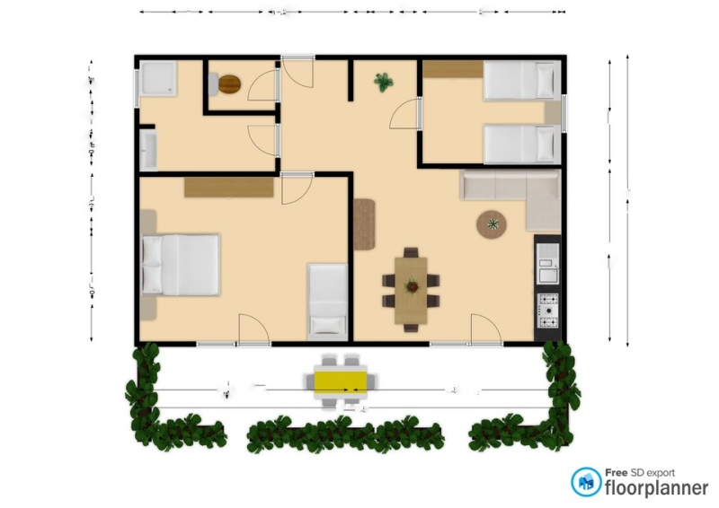 Grundriss Wohnung Herbstlaub